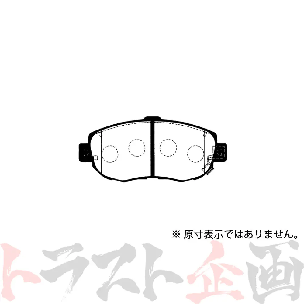 Project Μ ブレーキ パッド B Spec (フロント) F123 ##774201023 2