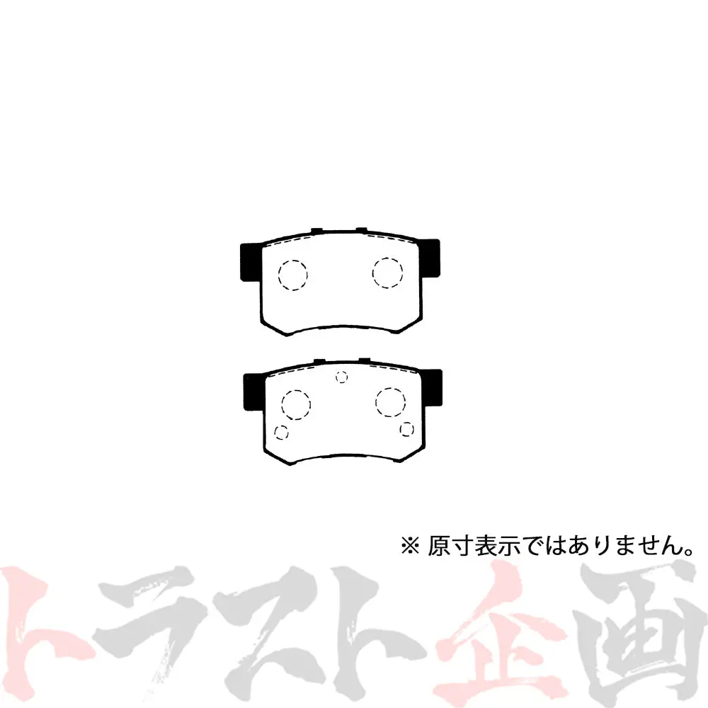 Project Μ ブレーキ パッド B Spec (リア) R389 ホンダ イスズ スズキ ##774211064 2