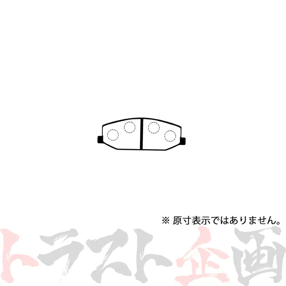 Project Μ ブレーキ パッド Type Ps (フロント) F891 Azオフロード ジムニー ##775201155 2