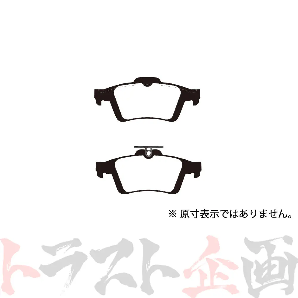 Project Μ ブレーキ パッド Type Hc+ (リア) R424 ##777211083 2