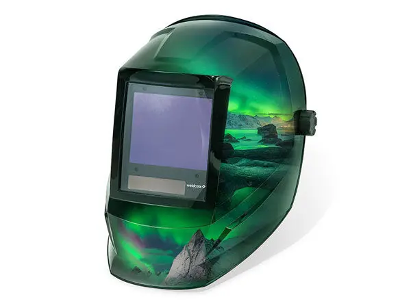 Weldcote Ultra-View Plus Emerald Auto-Darkening Welding Helmet True Color 1