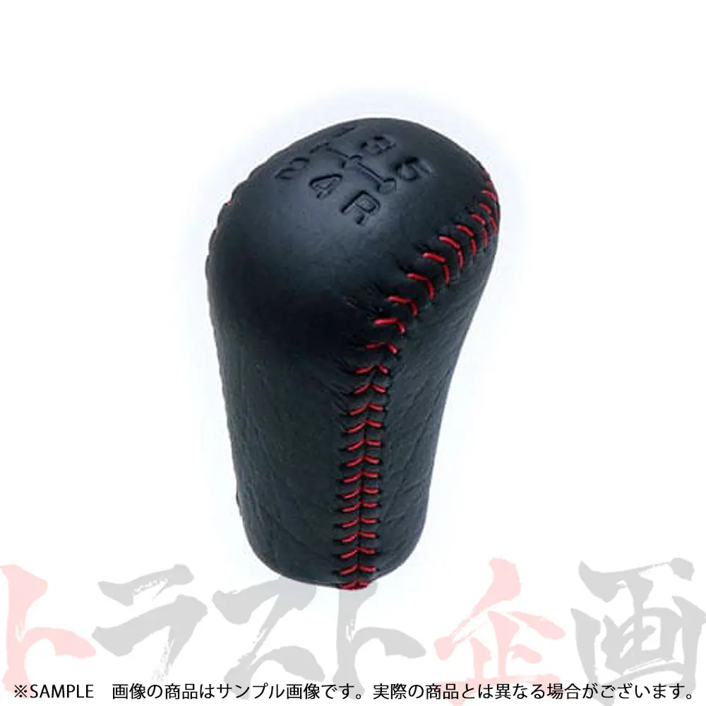 △ 三菱 トミマキ シフトノブ レッドステッチ ランサーエボリューション6 ##868111006 1