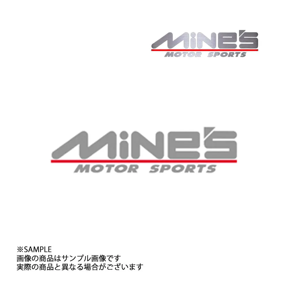 ◆ Mine's マインズ ステッカー Ｆタイプ（逆文字）シルバー   ##875191006 1