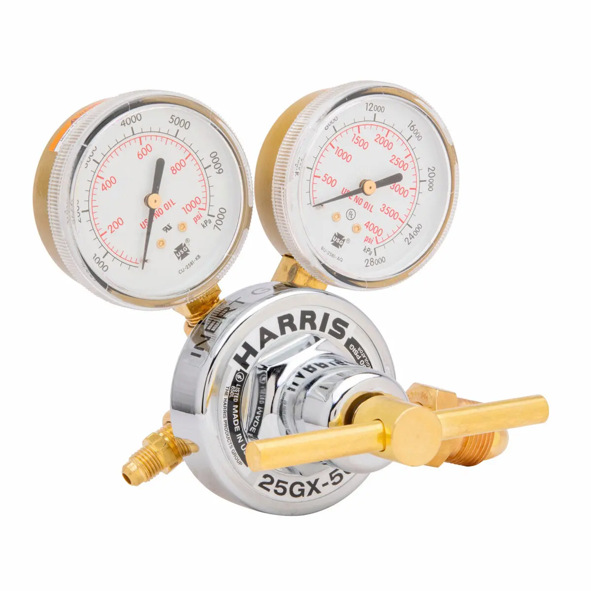 Model 25Gx-500-580 Hvac Purging Single-Stage Pressure Regulator 1