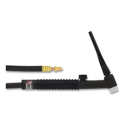 17Fv Tig Torch Package, Air Cooled, 150 A, Flex Head With Valve, 1-Pc 25 Ft Cable, Rubber 1