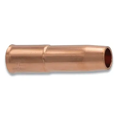 Mig Gun Nozzle, 5/8 In Bore, 1/8 In Recess, Tweco® Style 24A, Short Stop 1