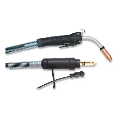 Mig Gun For Miller® Consumables, 250 A, 15 Ft L, Miller® Connector, 0.035 In Wire 1