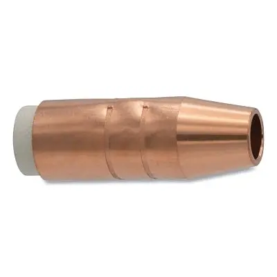 Mig Gun Nozzle, Heavy-Duty, 9/16 In Bore, Bernard® Style, Insulated, Copper 1