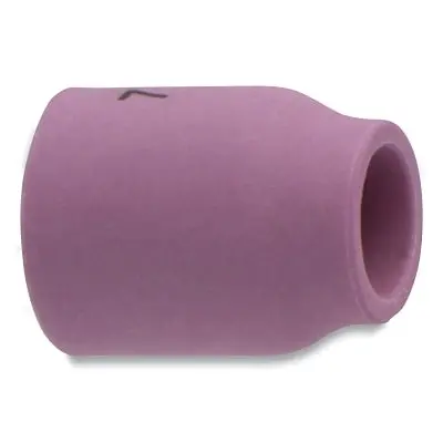 Alumina Nozzle Tig Cup, 7/16 In, Size 7, For Torch 9, 20, 22, 24, 25, Gas Lens, 1 In 1