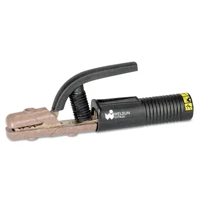 Electrode Holder - High Tong Type, 200 A, Brass, #3 Cable, 3.2 Mm Electrode Cap, 8.46 In L 1