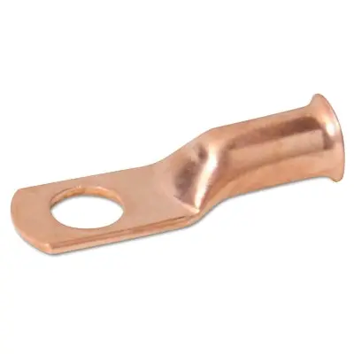 Solder On Lug, 17/32 In Stud  Hole, 0.461 In Barrel, #6 Awg To #2 Awg Cable Capacity 1