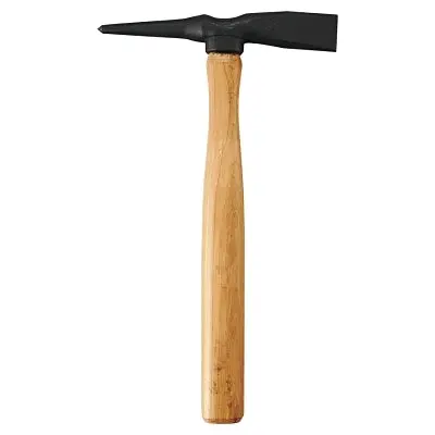Chipping Hammer, Extra Heavy-Duty, 315 Mm L, Cone And Chisel, Wood Handle 1