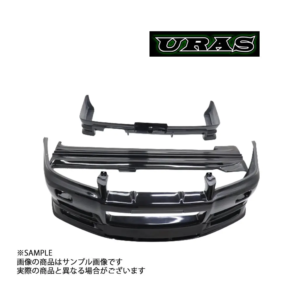 Uras ユーラス エアロ Type-R 4点セット スカイライン R34 4ドア ##★901101058S1 1