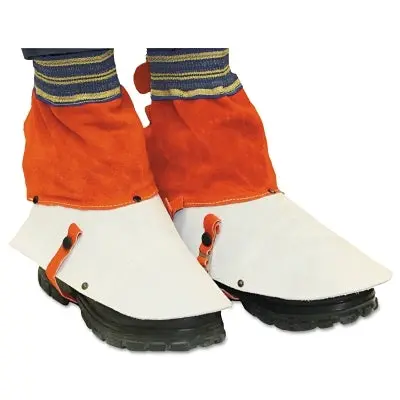 Spats, One Size Fits Most, Leather, Brown 1