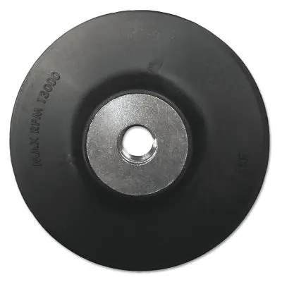General Purpose Back-Up Pad, 7 In Dia, 5/8 In -11 Arbor, Medium, 8500 Rpm 1