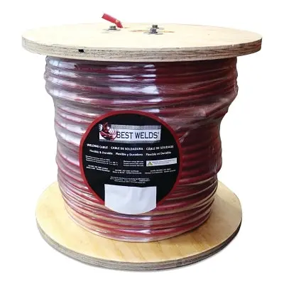 Welding Cable, 2/0 Awg, 500 Ft Reel, Red 1
