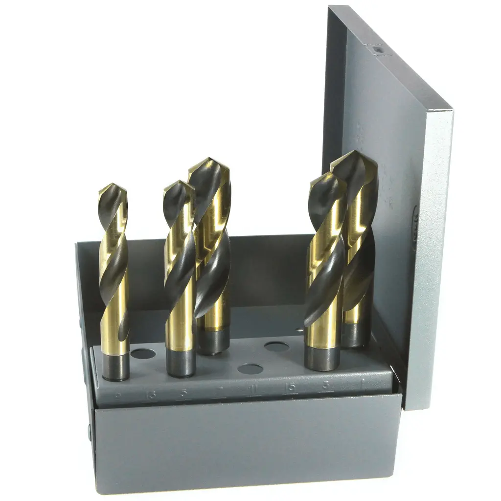 5Pc Cobalt Drill Bit Set 9/16-1" By 8Ths 1