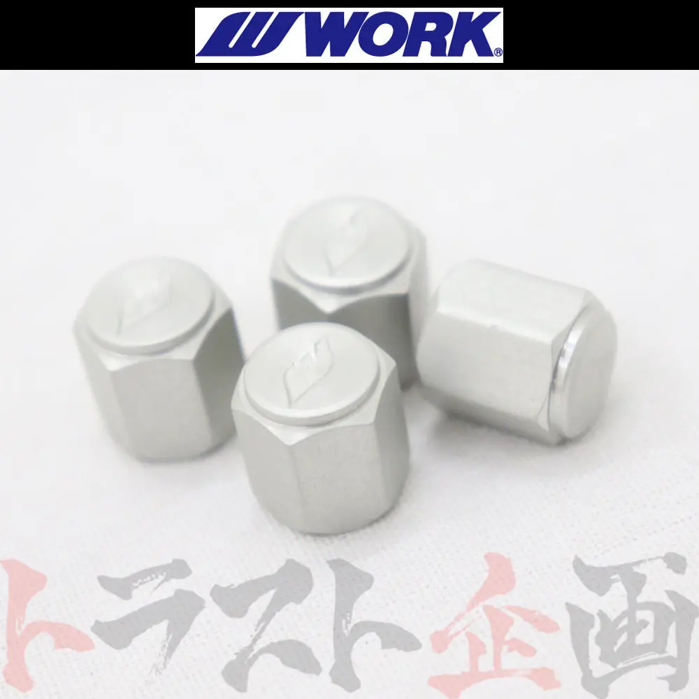 ◆ Work ワーク エア バルブ キャップ シルバー 銀 ##979131063 1