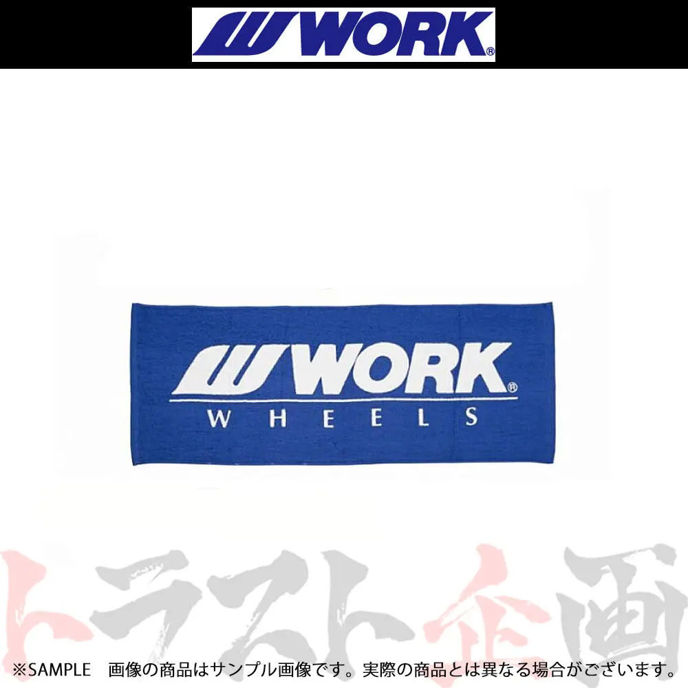 ◆ Work ワーク ロゴ入り 泉州 タオル ブルー ##979191098 1