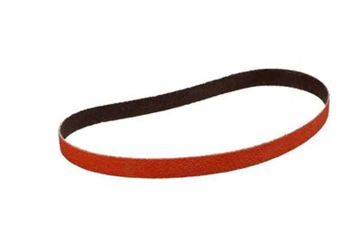 7100141686 3M™ Cubitron™ Ii 947A Belt, Coated, 24 Inch L, 1/4 Inch W, 120 Grit 1