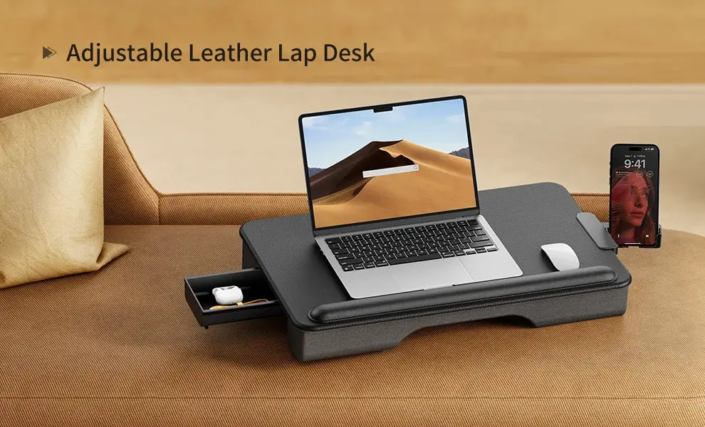 Leather Cushion Lap Desk 1