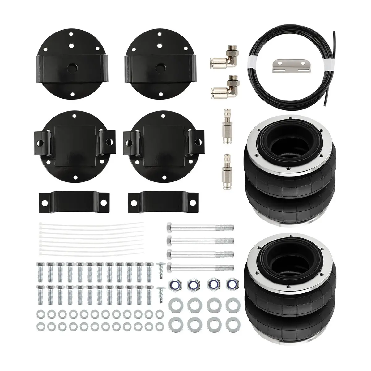 Ati Airbag Suspension Load Assist Kit - 0-2" - Toyota Hilux 2005-2015 1