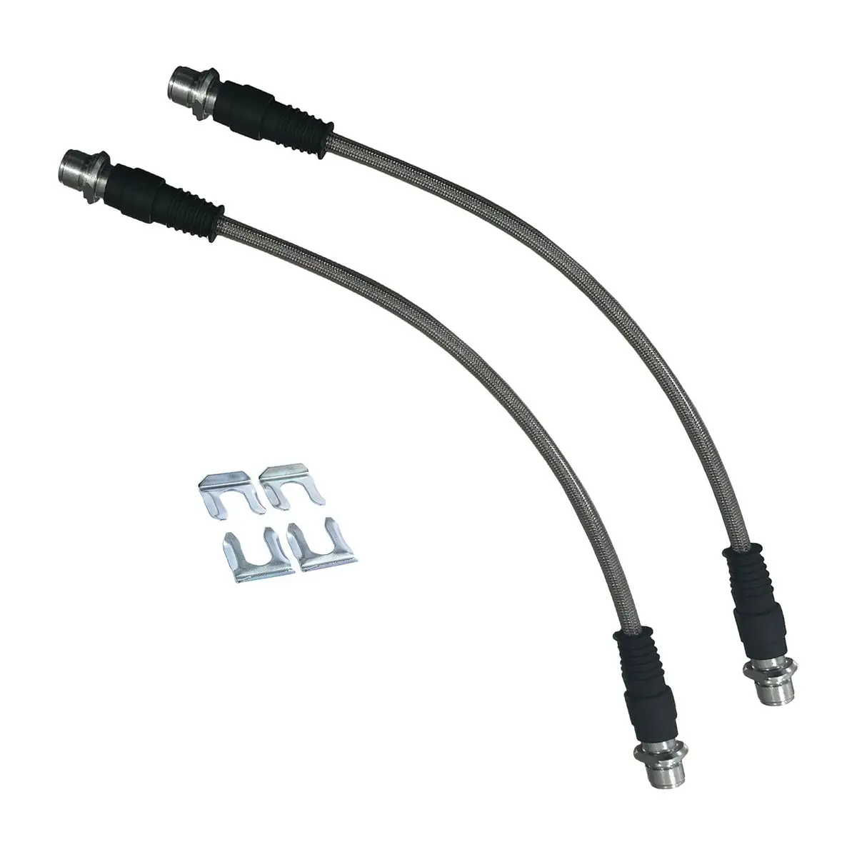 Ati Extended Braided Brake Lines - Front - Toyota N70/N80 Hilux 1