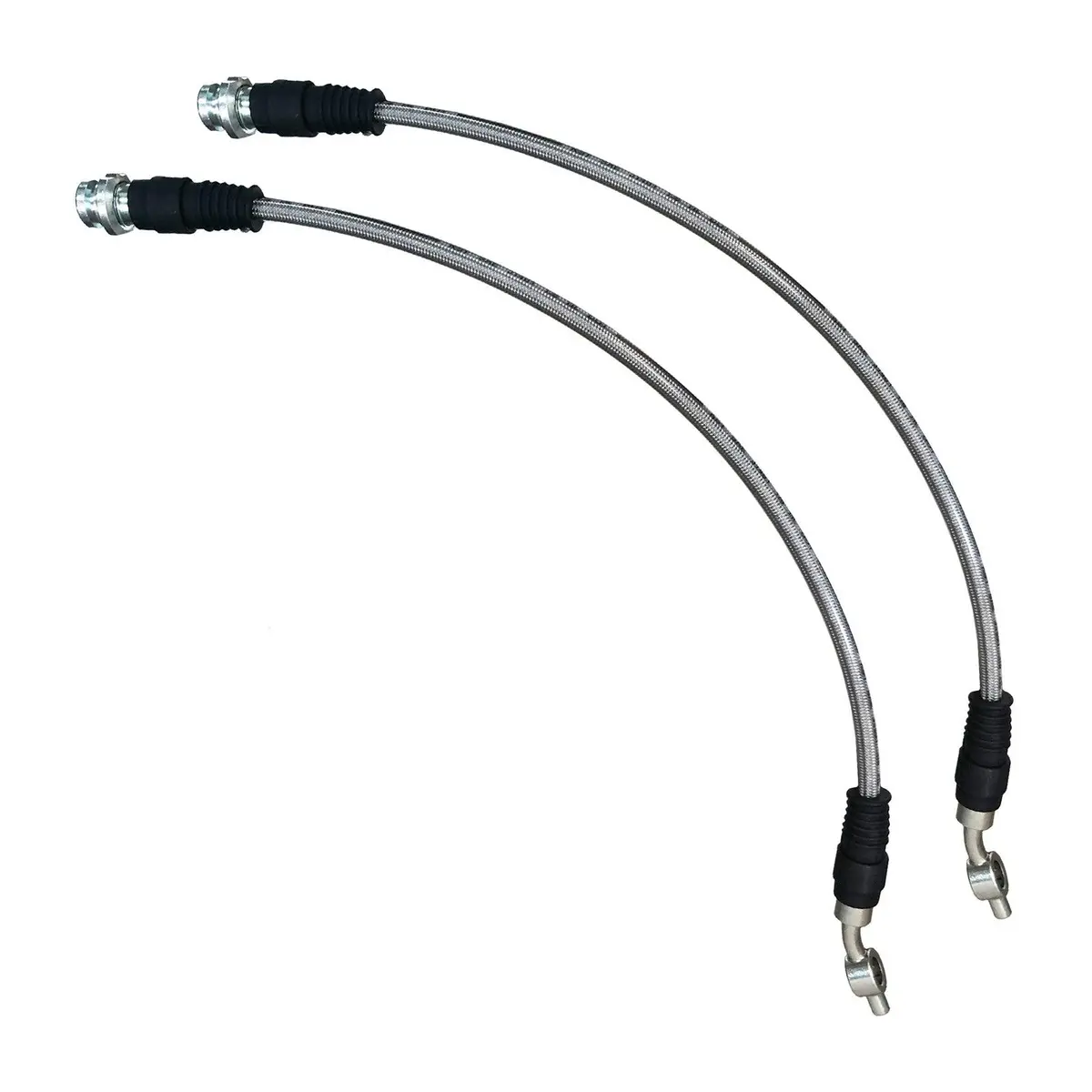Ati Extended Braided Brake Lines - Front - Nissan Navara D40 D23 Np300 Pathfinder R51 1
