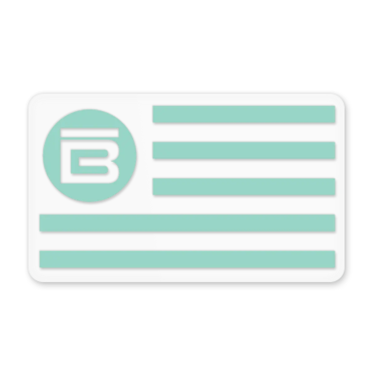 Bote Nation Flag Decal 1