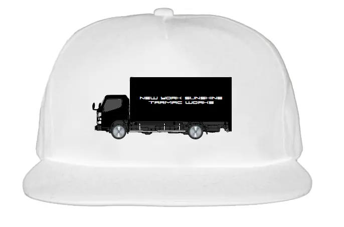 Box Truck White Hat - Tarmac Works X New York Sunshine 1