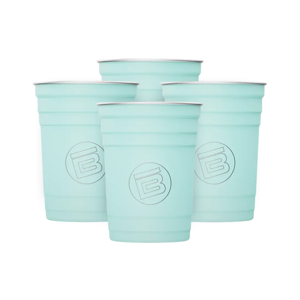 Stainless Steel Cups 4-Pack 1
