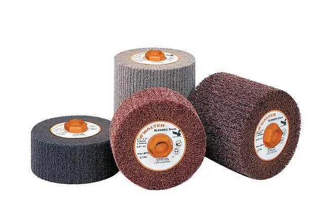 Walter 07M322 4-1/4" X 2" Coarse Surface Conditioning Blendex™ Drum 1