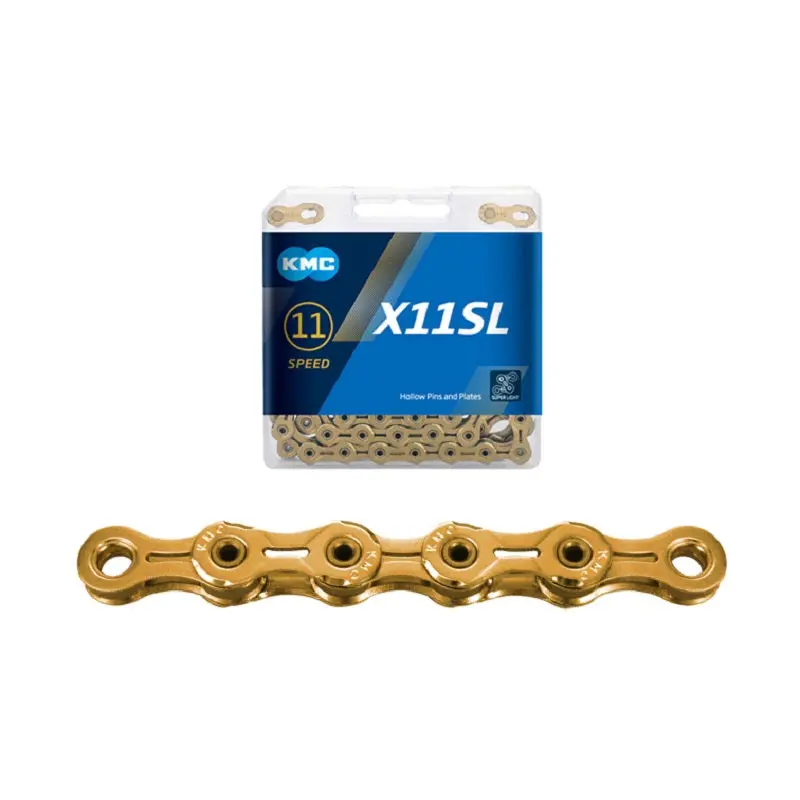 Kmc 11 Speed X11sl Ti-N 1/2″ X 11/128″ Chain 1
