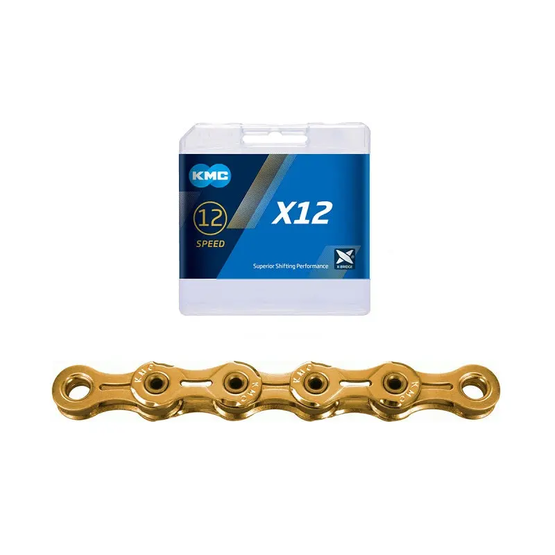 Kmc 12 Speed X12 Ti-N Gold Chain 1