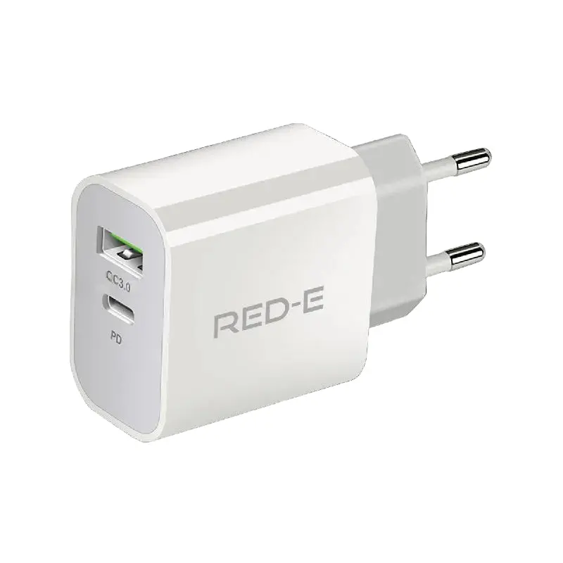 Red-E Type-C + Type-A Wall Charger (35W) 1