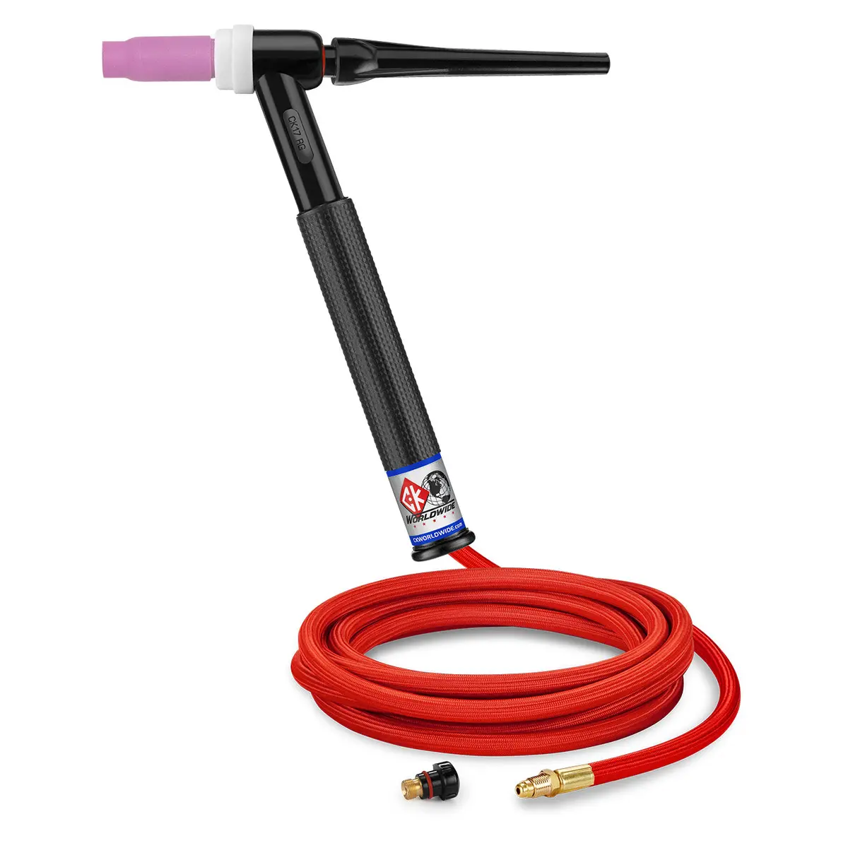 Ck Worldwide Ck17-12-Rsf Rg 150 Amp Gas-Cooled Tig Torch With 12.5' Superflex Cable 1