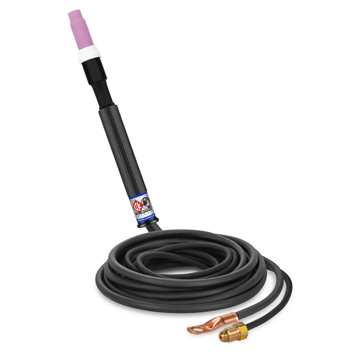 Ck Worldwide Ck17p-12-2Sf 150 Amp Pencil Tig Torch, Gas-Cooled, 12.5' Superflex Cable 1