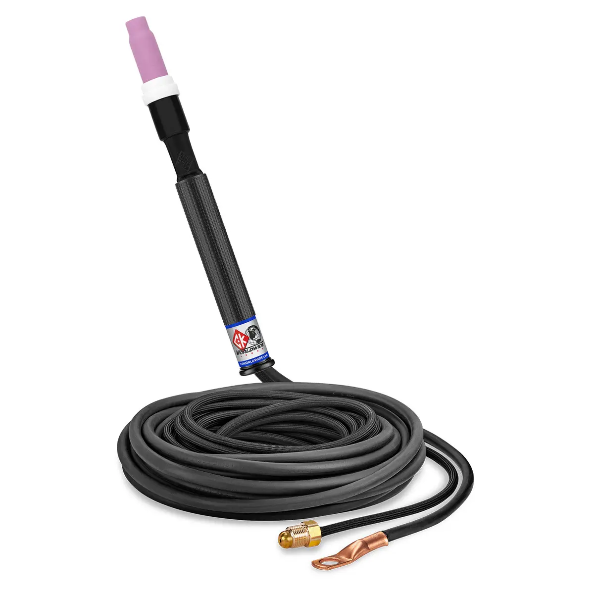 Ck Worldwide Ck17p-25-2 150 Amp Pencil Tig Torch, Gas-Cooled, 25' Cable 1