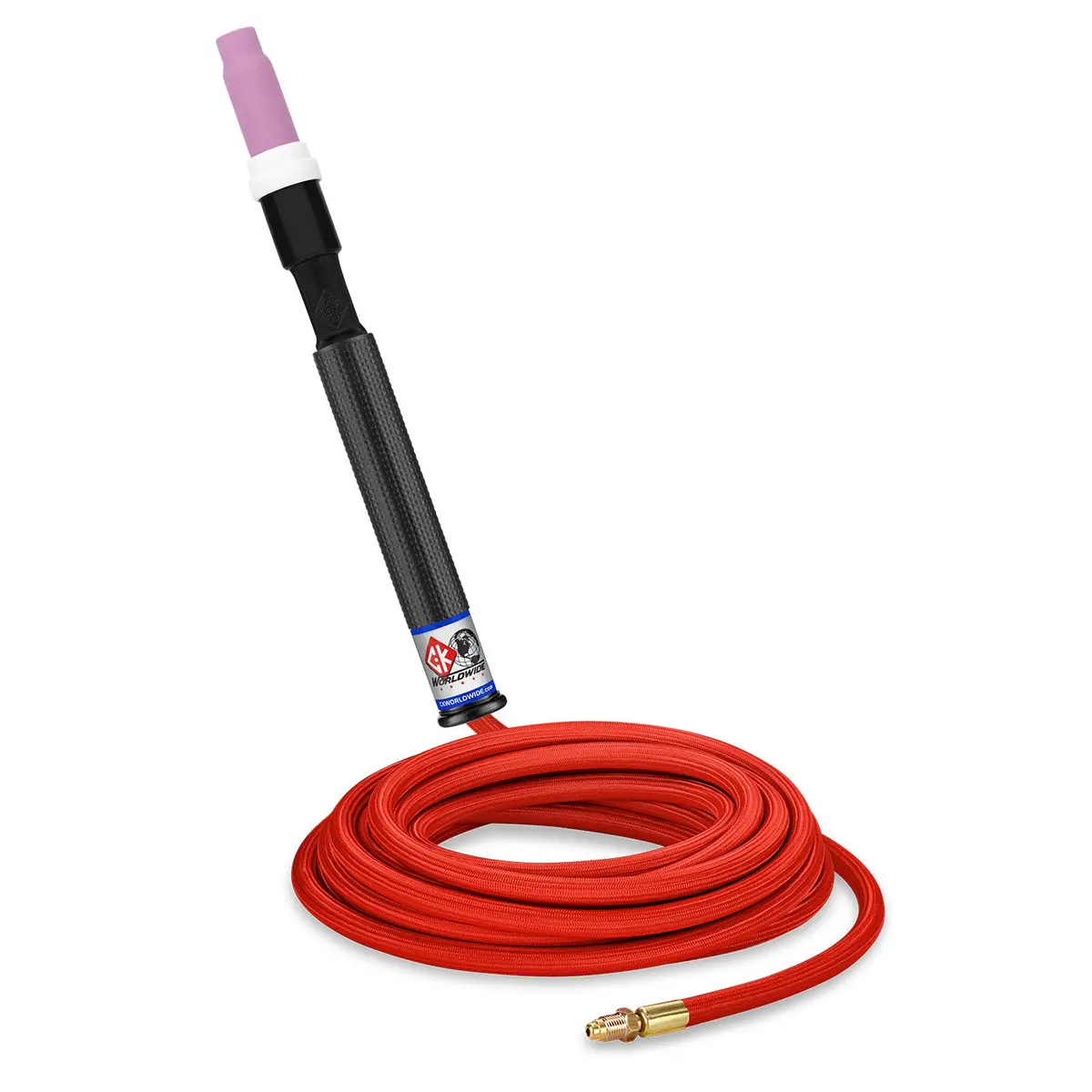 Ck Worldwide Ck17p-25-Rsf 150 Amp Gas-Cooled Pencil Tig Torch, 25' Superflex Cable 1