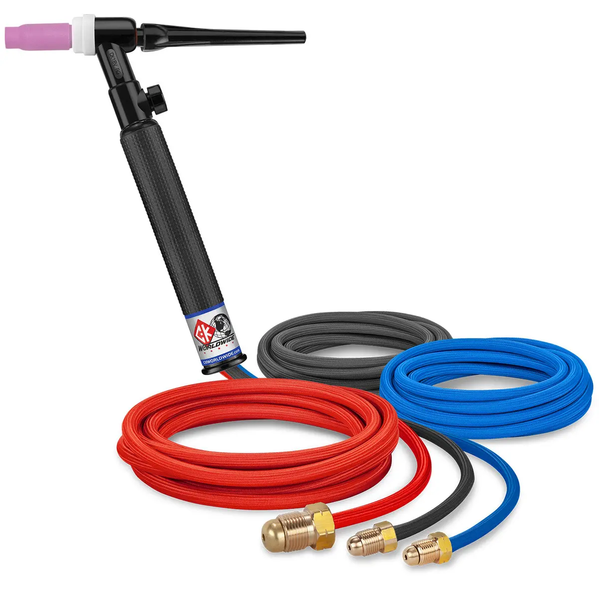 Ck Worldwide Ck18v-12Sf Tig Torch - 350 Amp Water-Cooled With Valve, 12.5' Superflex Cable 1