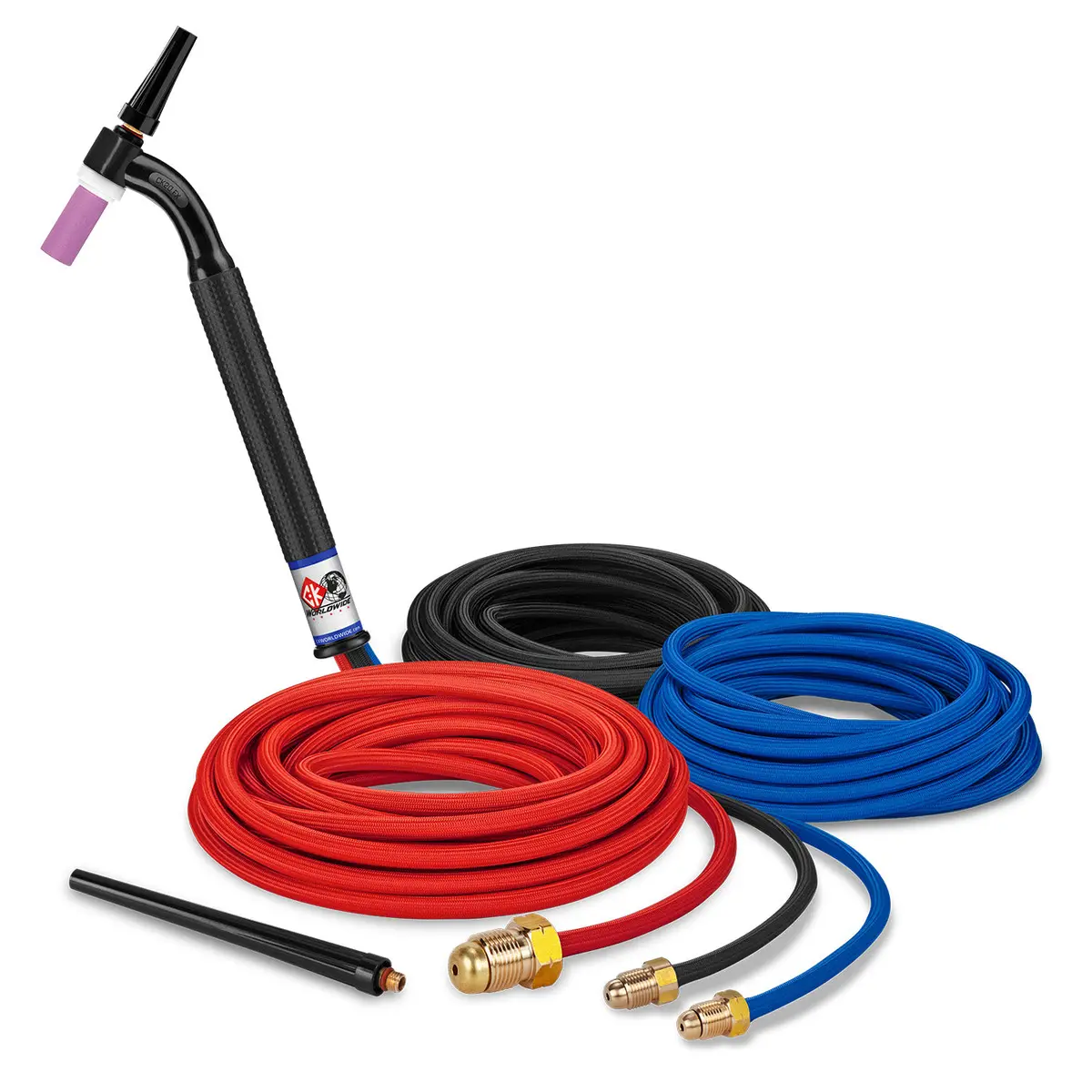 Ck Worldwide Ck20-25Sf Fx - 250 Amp Flex Head Tig Torch, Water-Cooled, 25' Superflex Cable 1