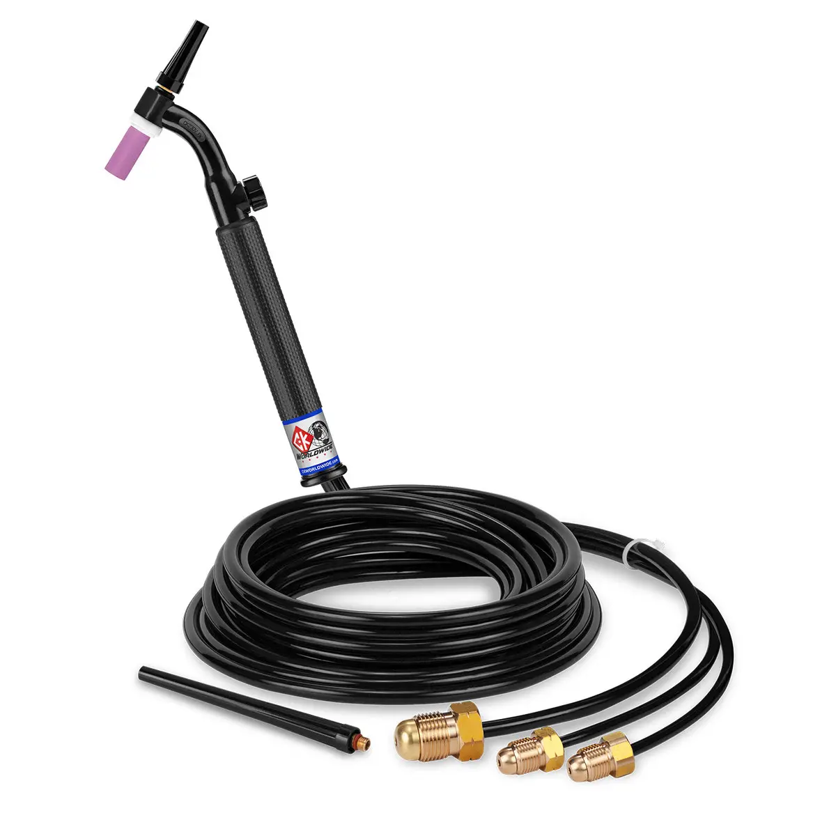 Ck2312v Fx - 300 Amp Flex Head Tig Torch With Valve, Water-Cooled, 12.5 1