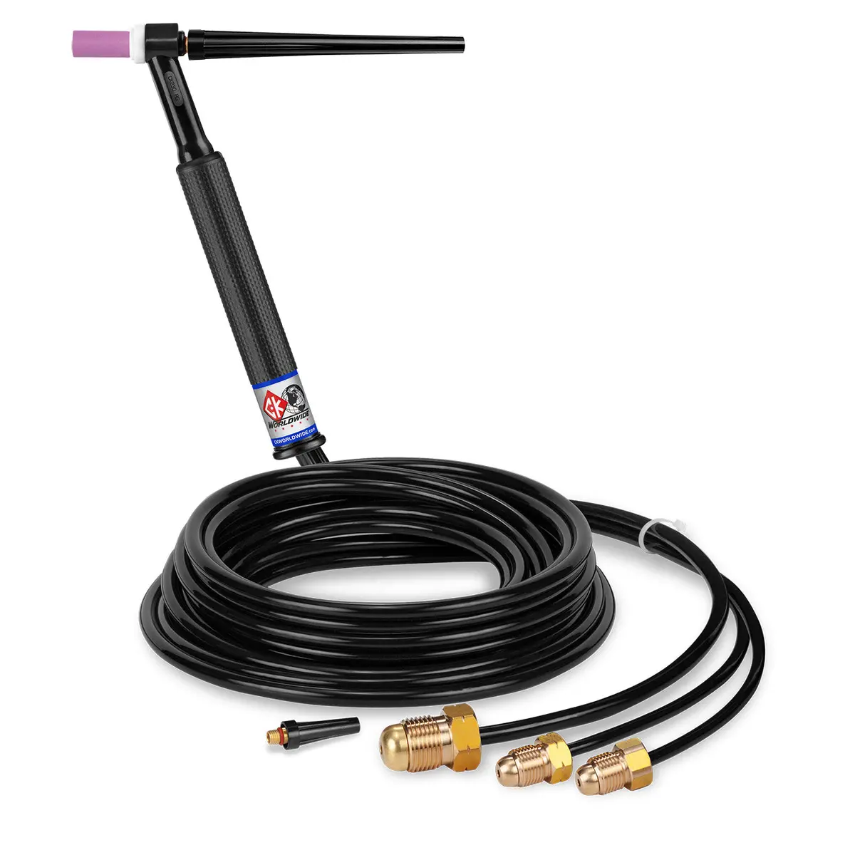 Ck Worldwide Ck2312 300A Water-Cooled Tig Torch, Rigid Head, 12.5 1