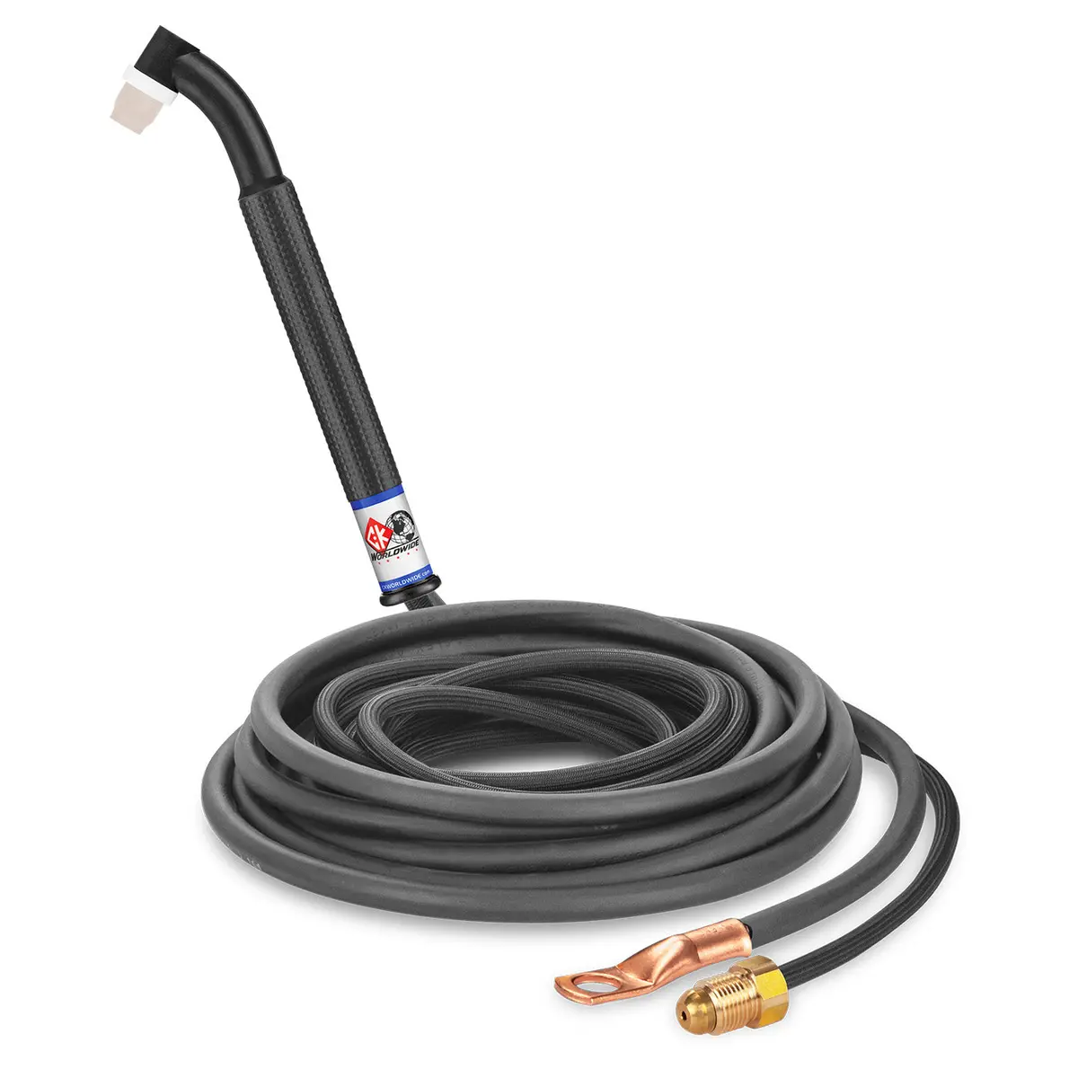 Ck24-12-2Sf Fx - 90 Amp Flex Head Tig Torch, Gas-Cooled, 12.5' Superflex Cable 1