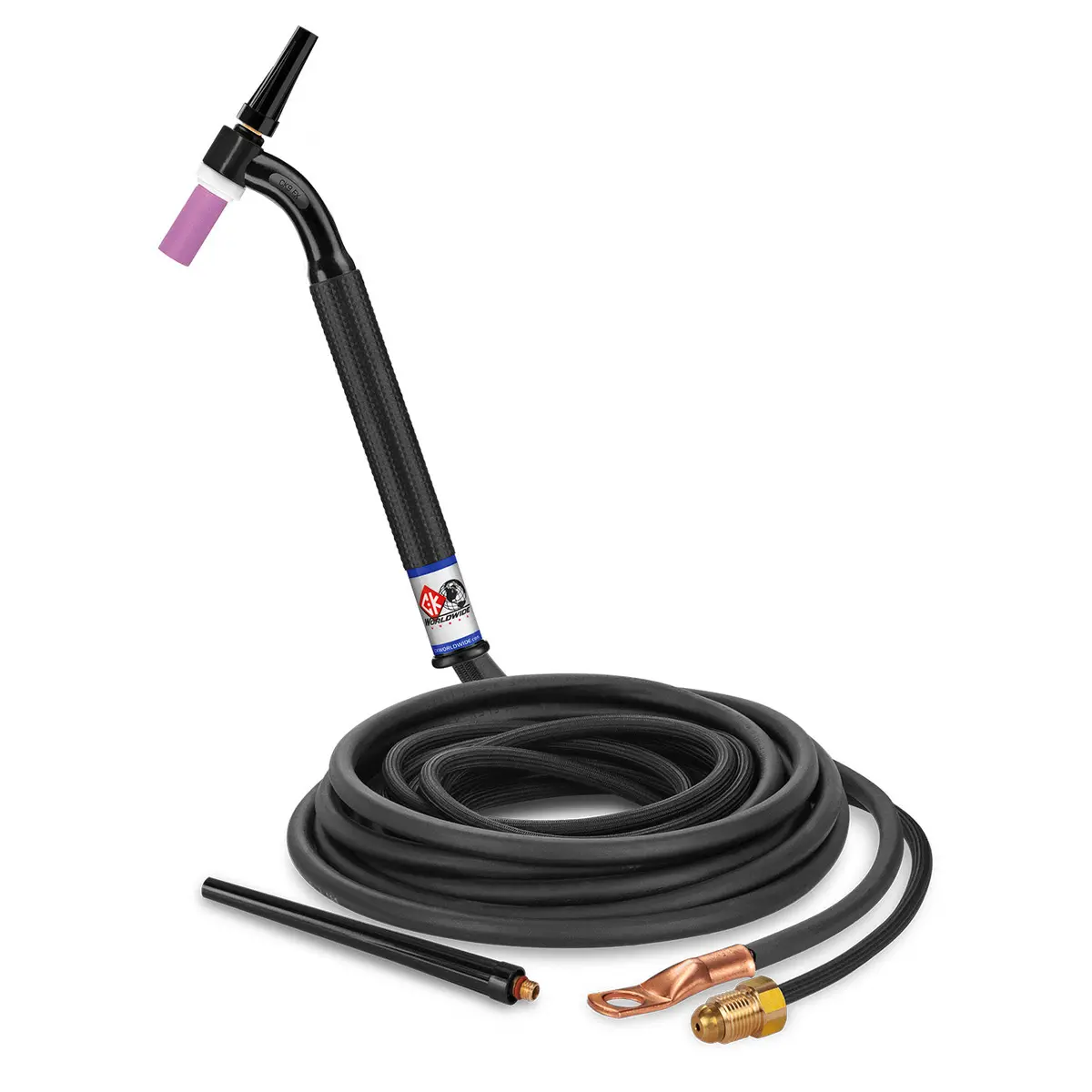 Ck9-12-2Sf Fx - 125 Amp Flex Head Tig Torch, Gas-Cooled, 12.5' Superflex Cable 1