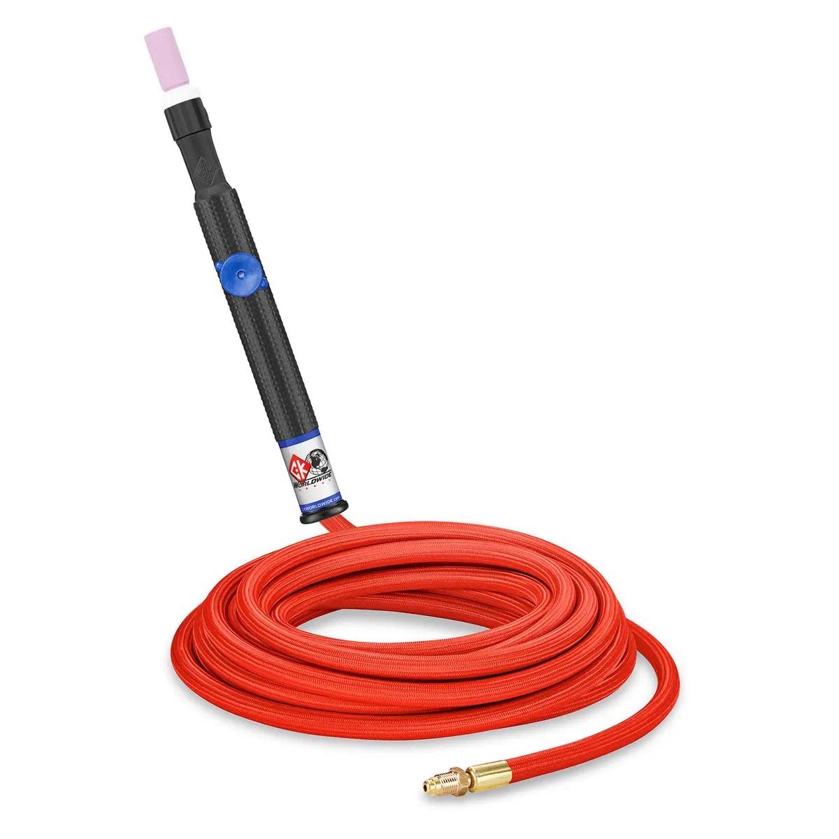 Ck Worldwide Ck9pv-25-R 125 Amp Tig Torch With Valve, Gas-Cooled, 25' Cable 1