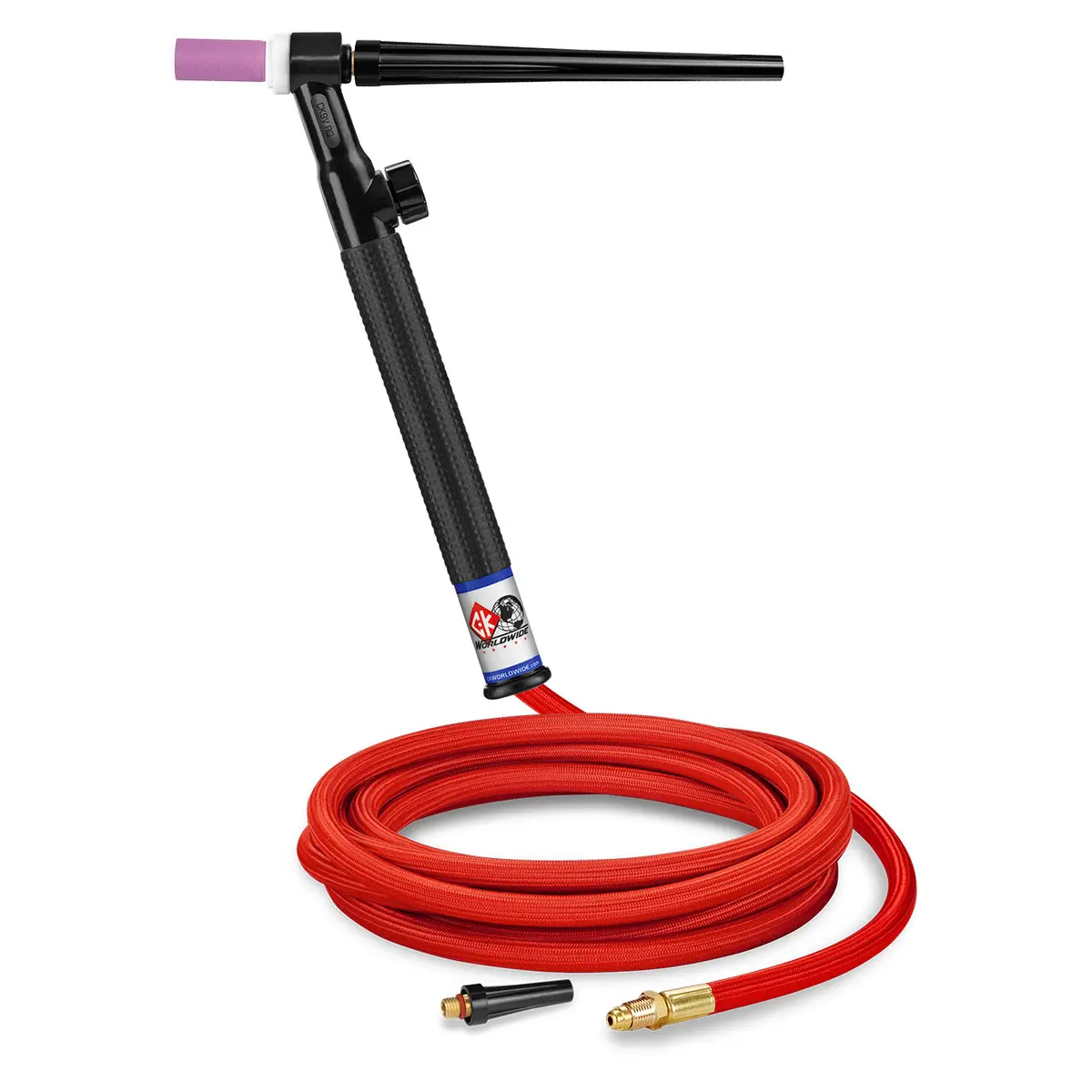 Ck9v-12-Rsf Rg - 125 Amp Gas-Cooled Tig Torch With Valve, 12.5' Superflex Cable 1