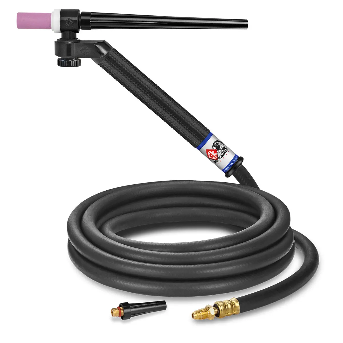 Fl1312 - 130 Amp Flex-Loc Tig Torch, Gas-Cooled, 12.5' Standard Cables 1