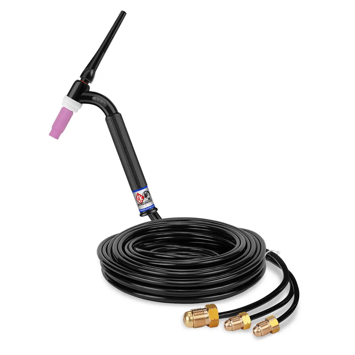 Tl18-25 Fx - 350 Amp Flex Head Tig Torch, Water-Cooled, 25' Standard Cables, Trim Line 1