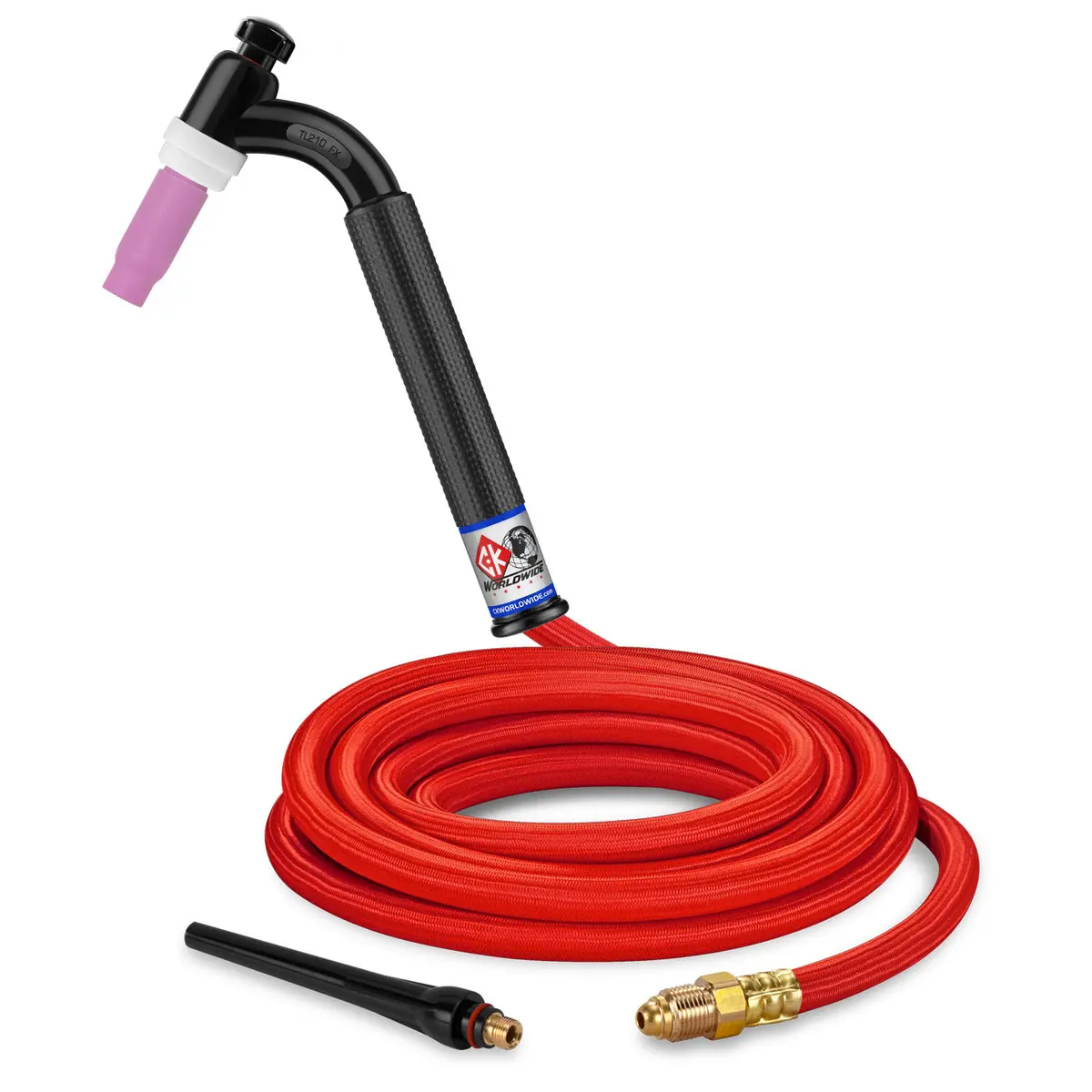 Tl2112hsf Fx - 200 Amp Flex Head Tig Torch, Gas-Cooled, 12.5' Superflex Cables, Trim Line 1